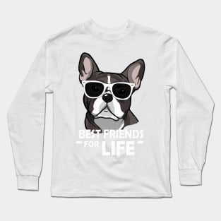 BEST FRIEND FOR LIFE FRENCHIE SHIRT Long Sleeve T-Shirt